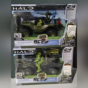 Halo Infinite RC Vehicle Lot Battle Hog Warrhog UNSC Gungoose NIB 2.4 Ghz Turbo